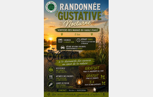 Randonnée nocturne et gustative vendredi 3 juillet 2026